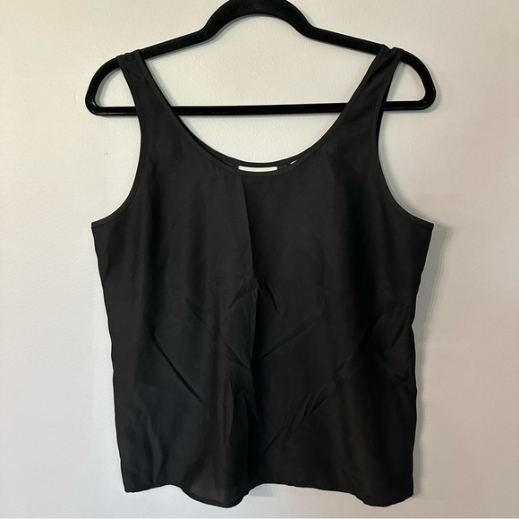 Amanda Smith Women’s Sleeveless Scoop Neck Black Tank Top Size 8 GUC - Picture 2 of 6